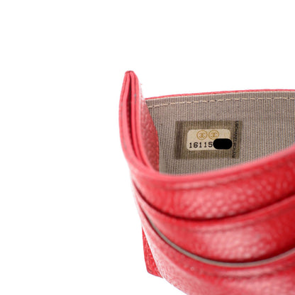 Chanel Caviar Timeless CC Card Holder Red 9 of 9