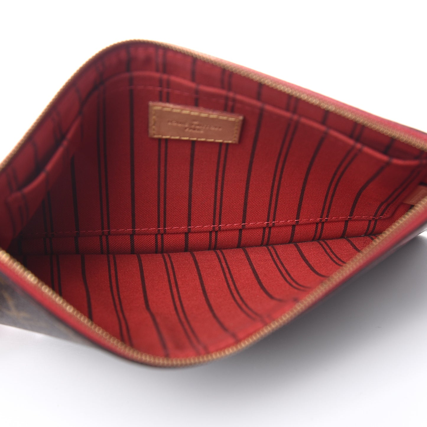 Monogram Neverfull MM GM Pochette Cherry