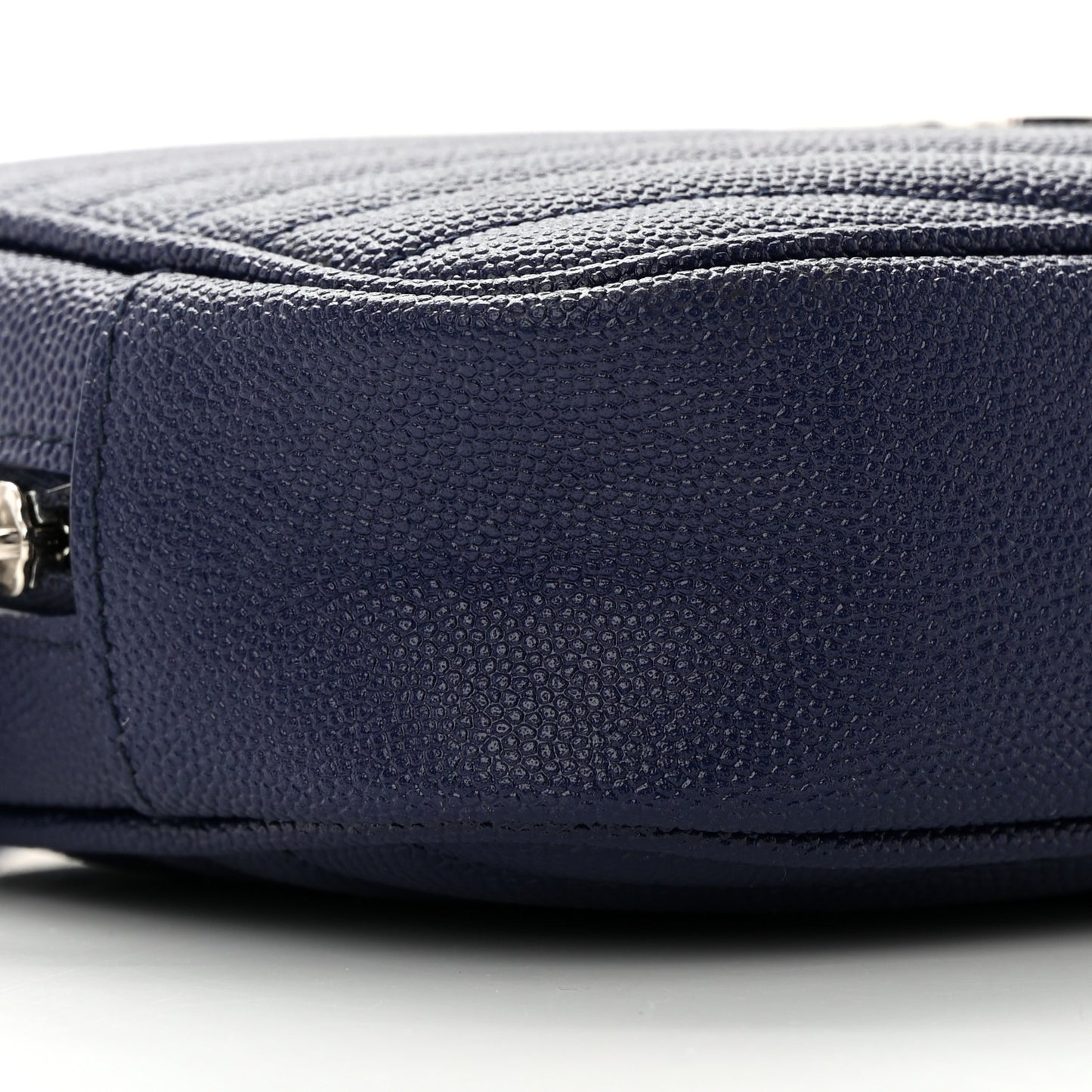 Grain De Poudre Matelasse Monogram Mini Lou Camera Bag Azure Blue