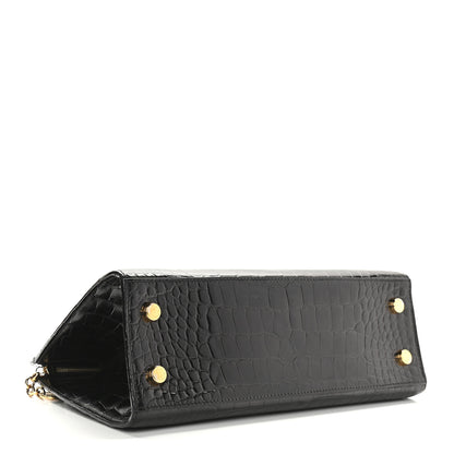 Louis Vuitton Crocodile Brea PM Black 4 of 8