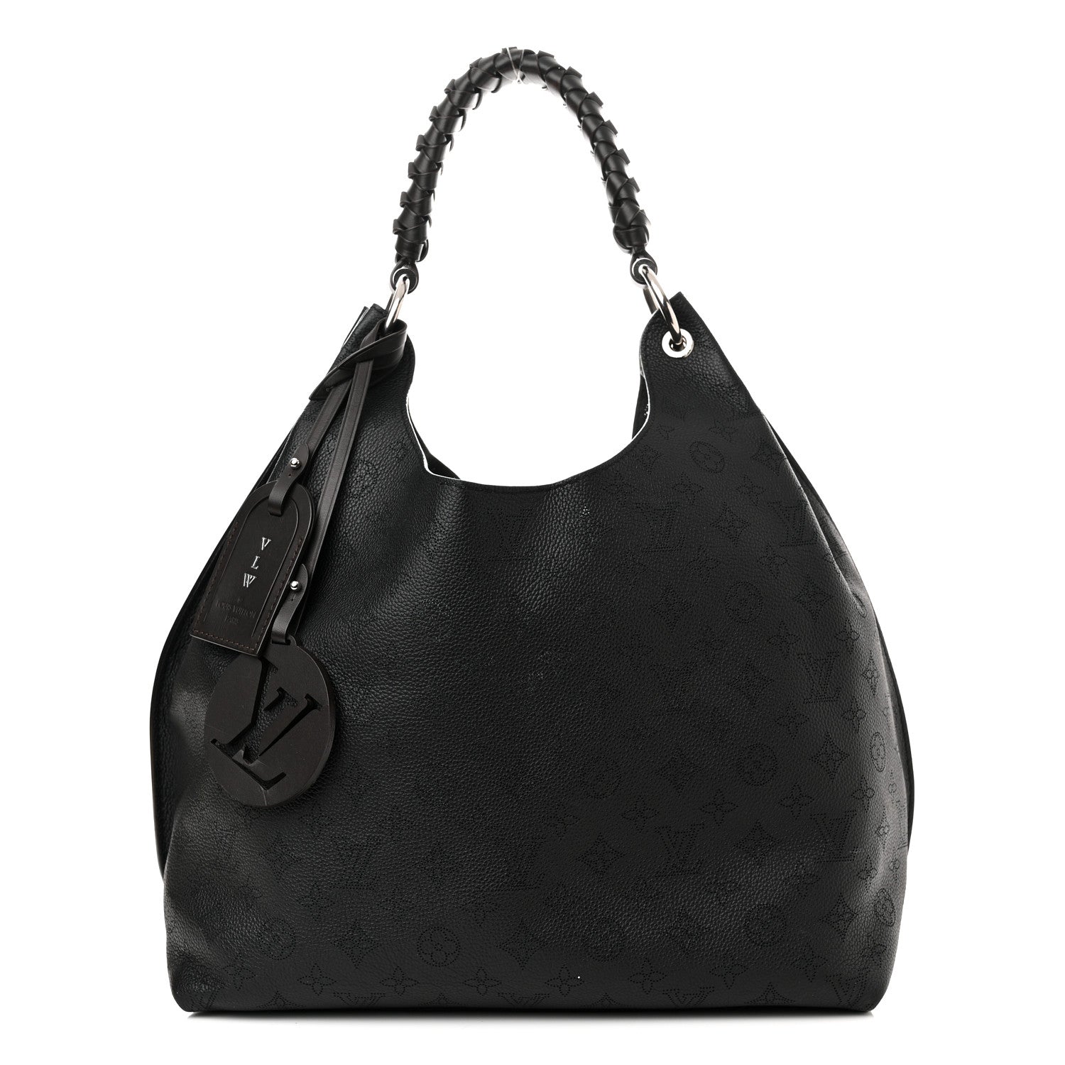 Louis Vuitton Mahina Carmel Hobo Black 1 of 10