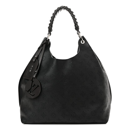 Louis Vuitton Mahina Carmel Hobo Black 1 of 10
