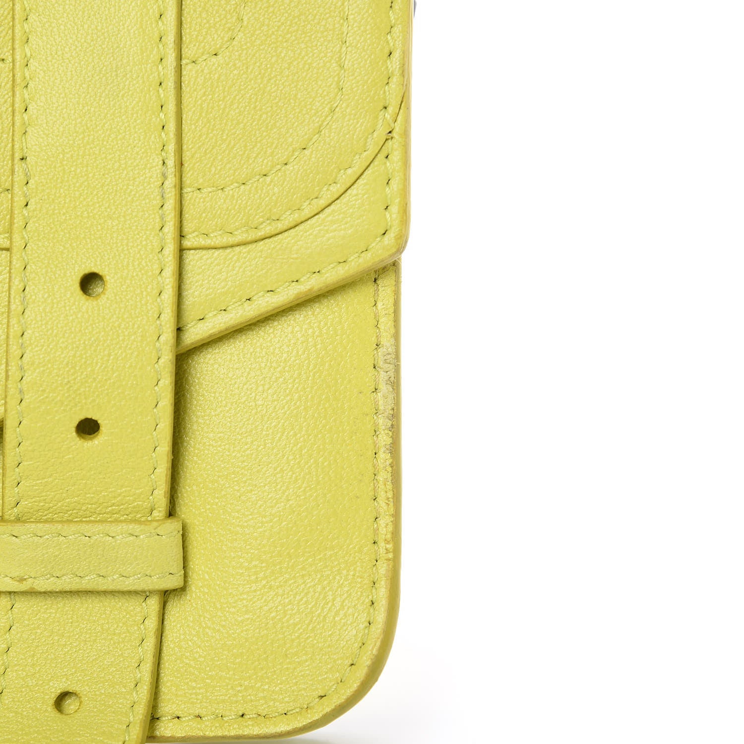 Proenza Schouler Lambskin PS1 Large Chain Wallet Sunshine 12 of 15