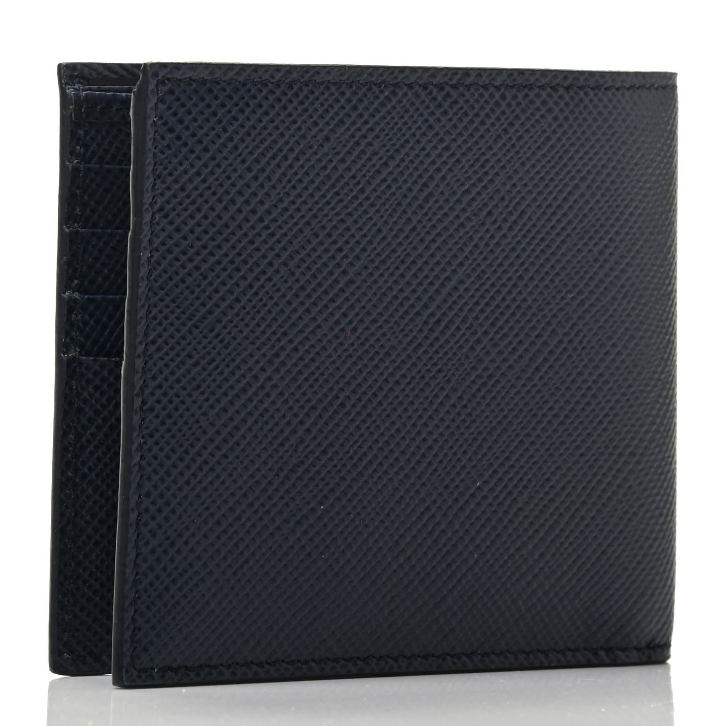 Saffiano Cuir Bi-Fold Wallet Baltico