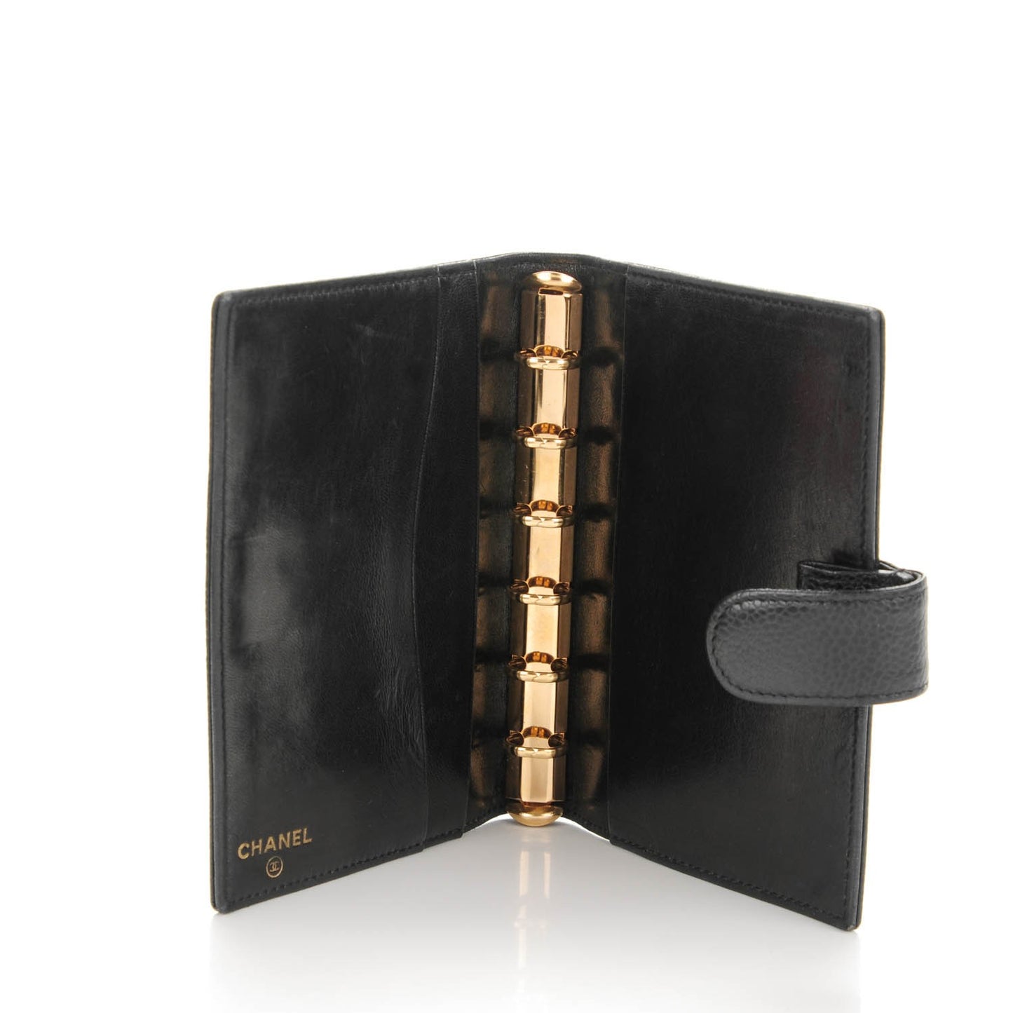 Caviar CC Small Ring Agenda Planner Black