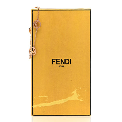 Fendi Metal Crystal F is Fendi Bracelet Rose Gold 6 of 6