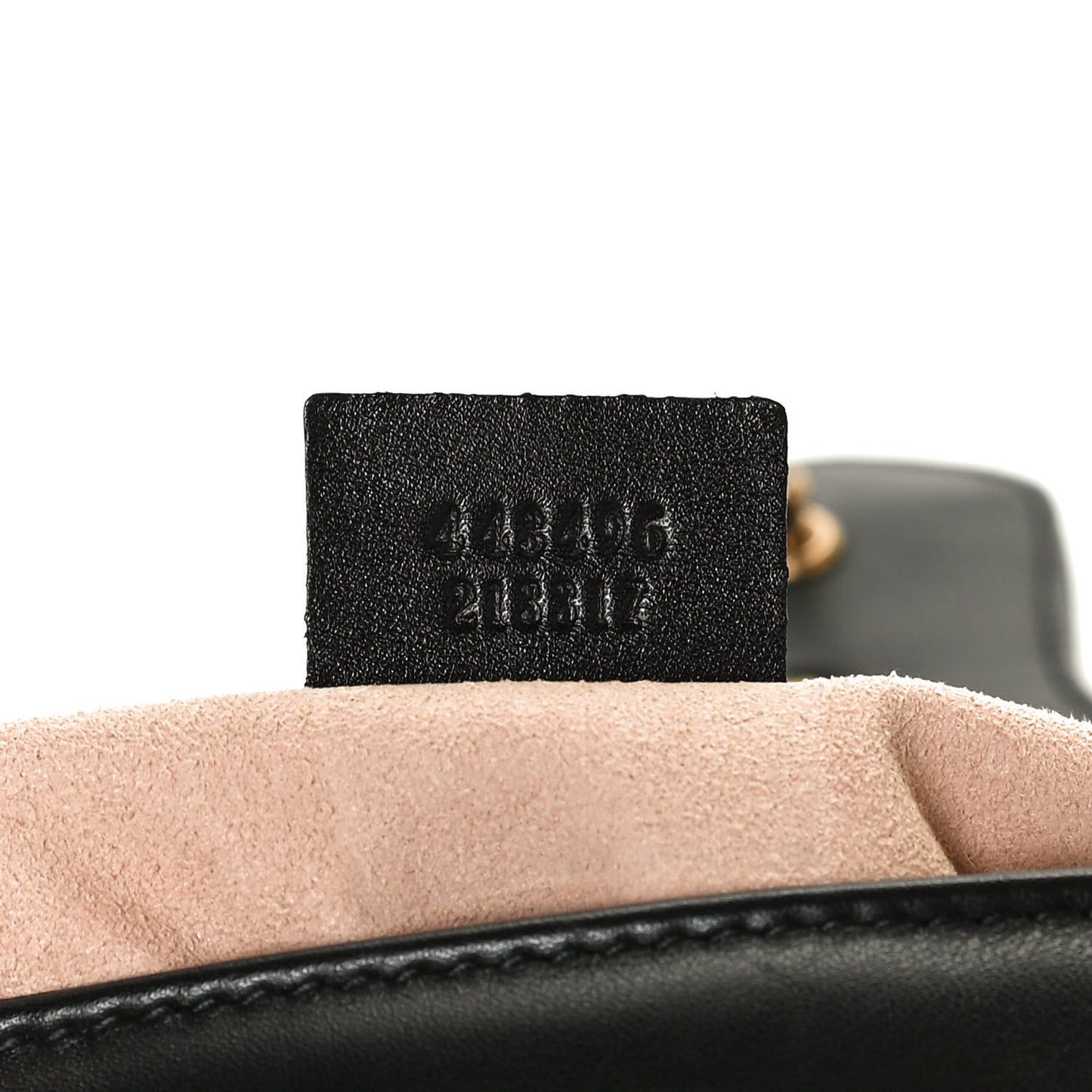 Calfskin Matelasse Medium GG Marmont Shoulder Bag Black