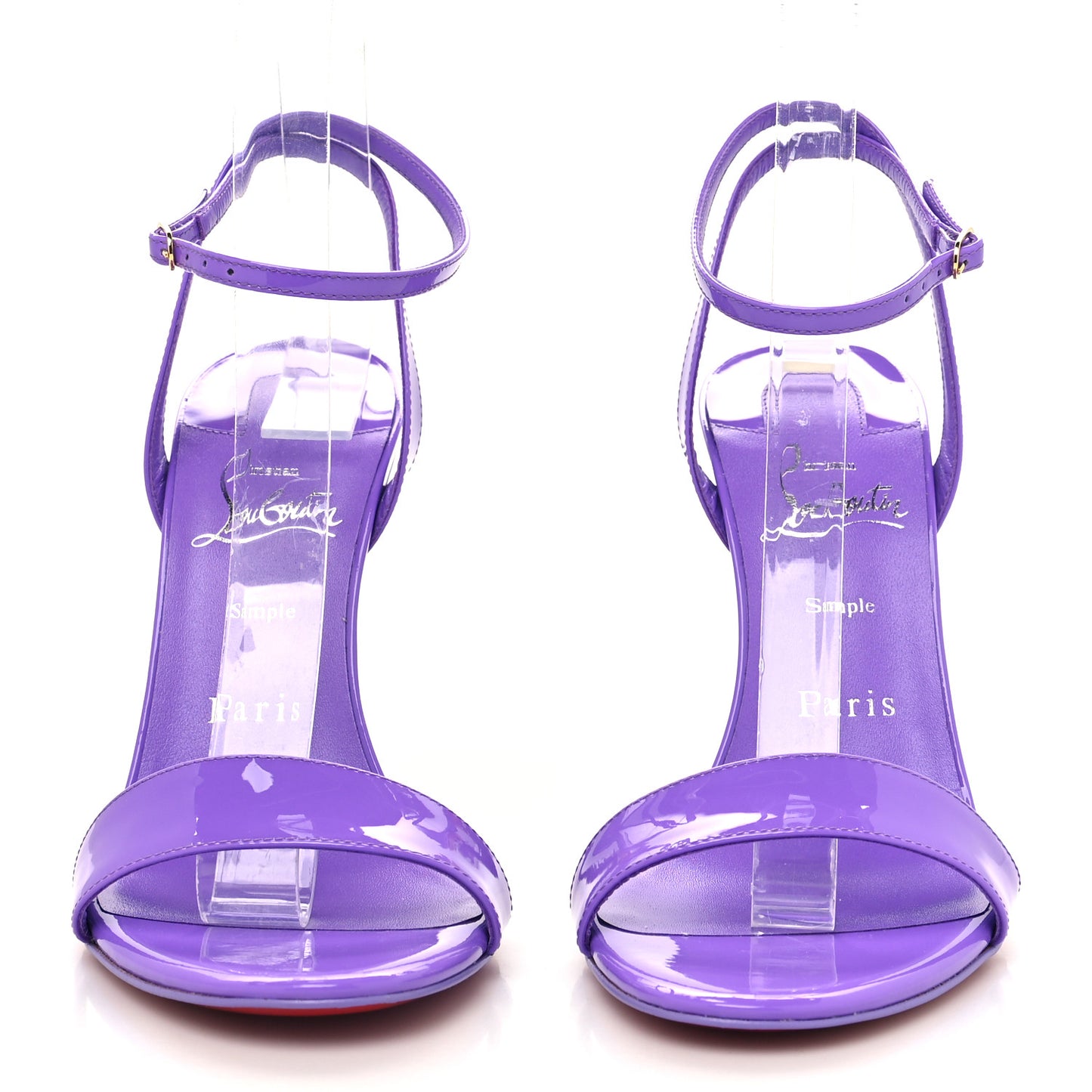 Patent Glossy Lipgloss Queen 100 Sandals 37 Ole