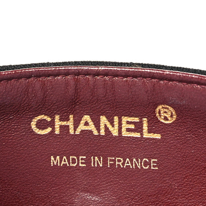 Chanel Jersey Calfskin Quilted Mini Single Flap Bag Black 6 of 10