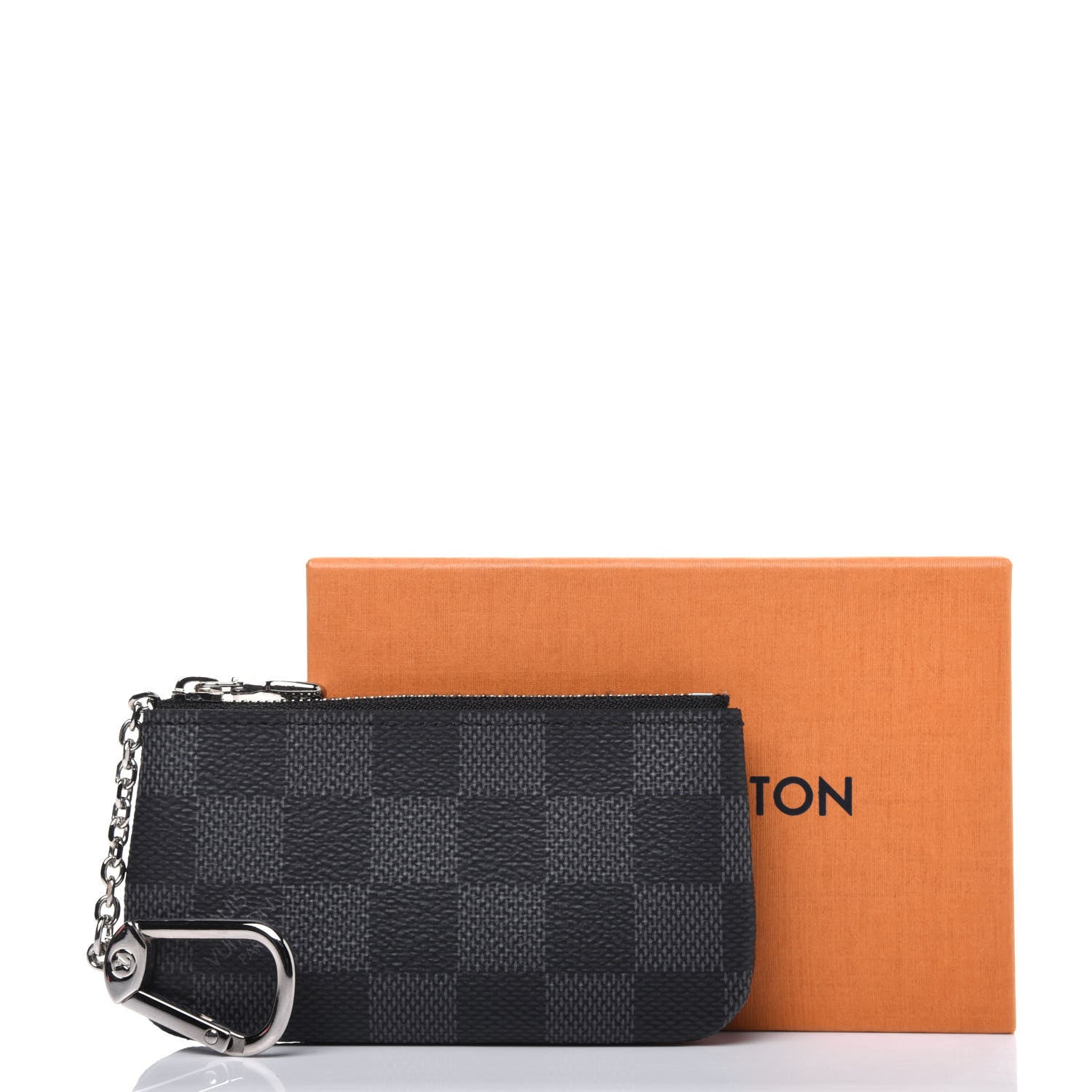 Louis Vuitton Damier Graphite Key Pouch 10 of 10