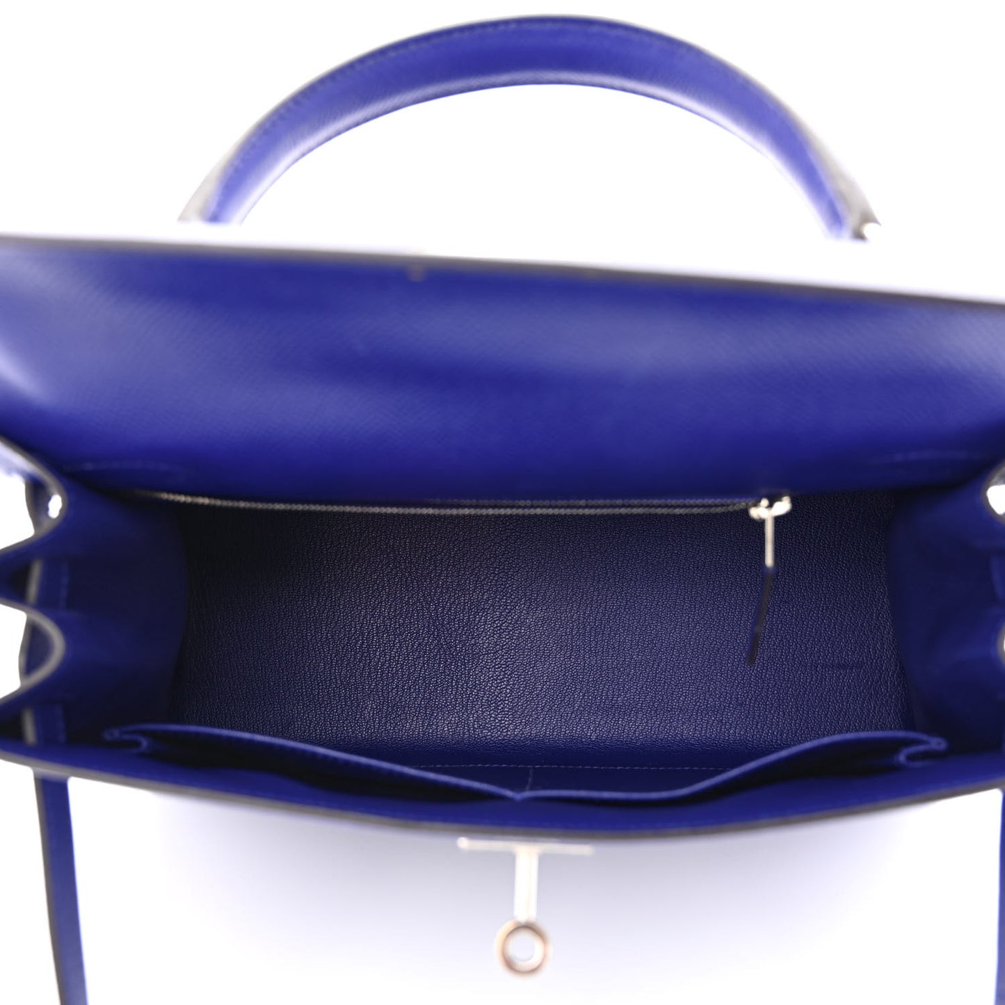 Epsom Kelly Sellier 28 Bleu Electrique