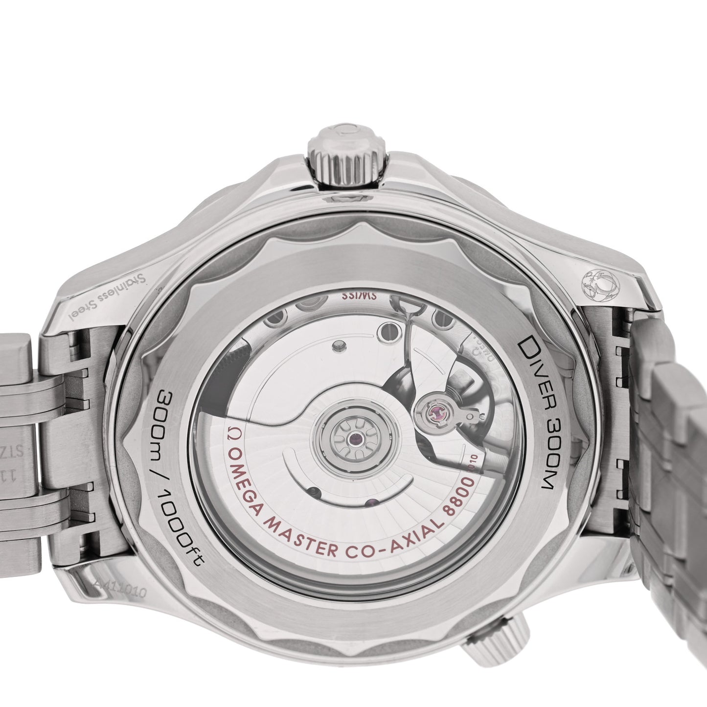 Stainless Steel 42mm Seamaster Diver 300M Co-Axial Automatic Watch Black 210.30.42.20.01.001