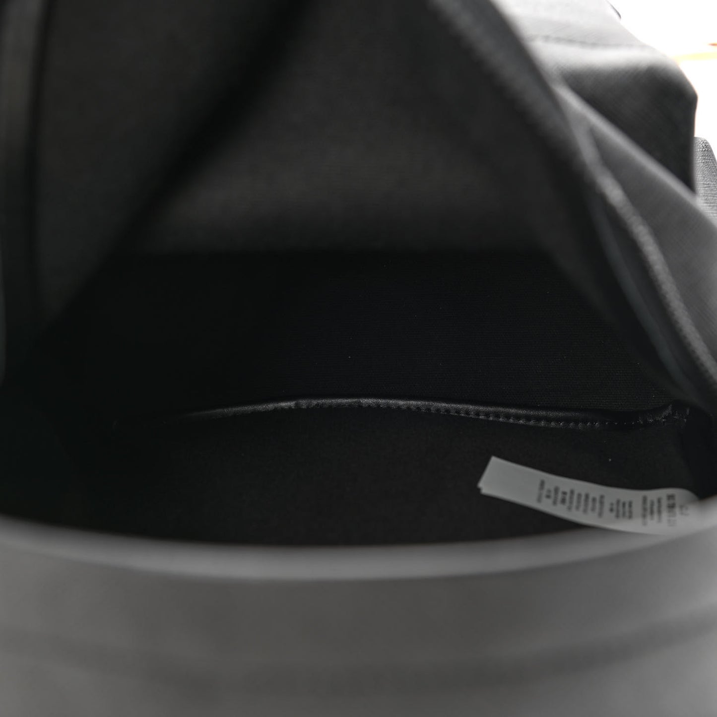 Saffiano Calfskin Medusa Backpack Black