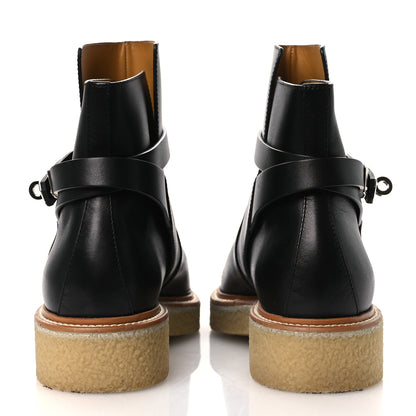 Hermes Calfskin Follow Ankle Boots 41 Black 11 of 25