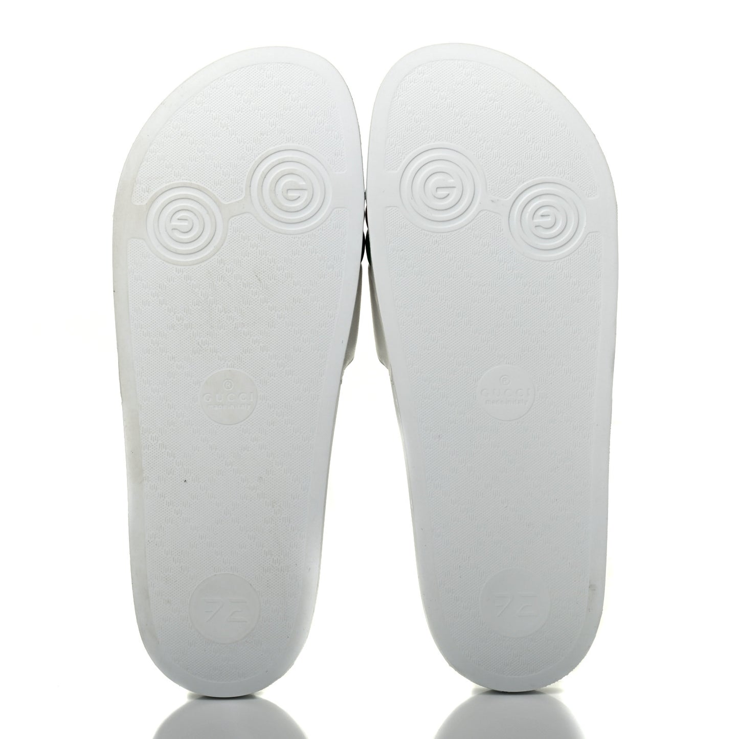 Nappa Original Gucci Mens Slide Sandals 11 Great White