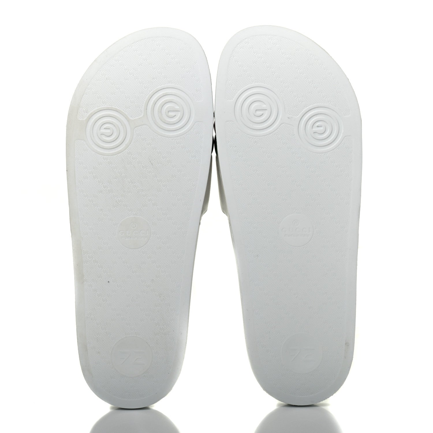 Gucci Nappa Original Gucci Mens Slide Sandals 11 Great White 5 of 9