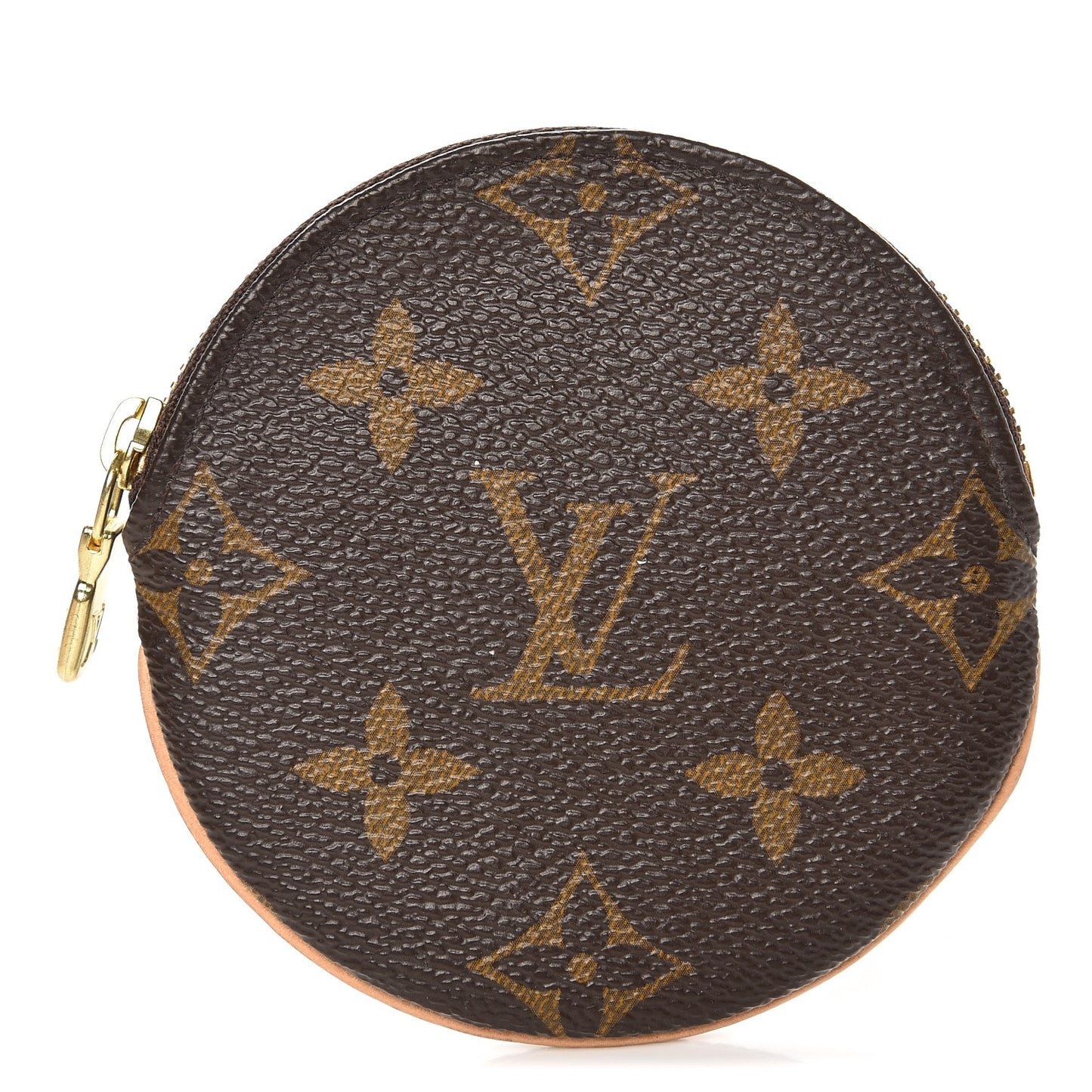 Monogram Round Coin Purse