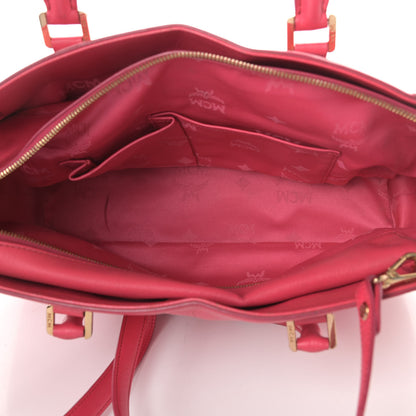 MCM Saffiano Nuovo Tote Pink 5 of 10