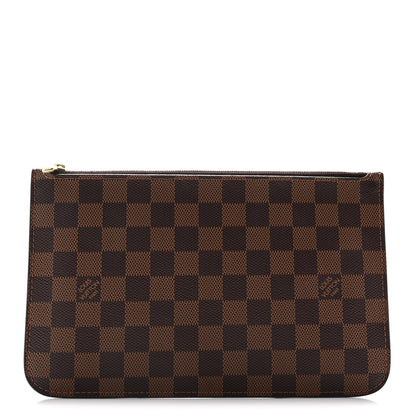 Louis Vuitton Damier Ebene Neverfull MM GM Pochette 1 of 8