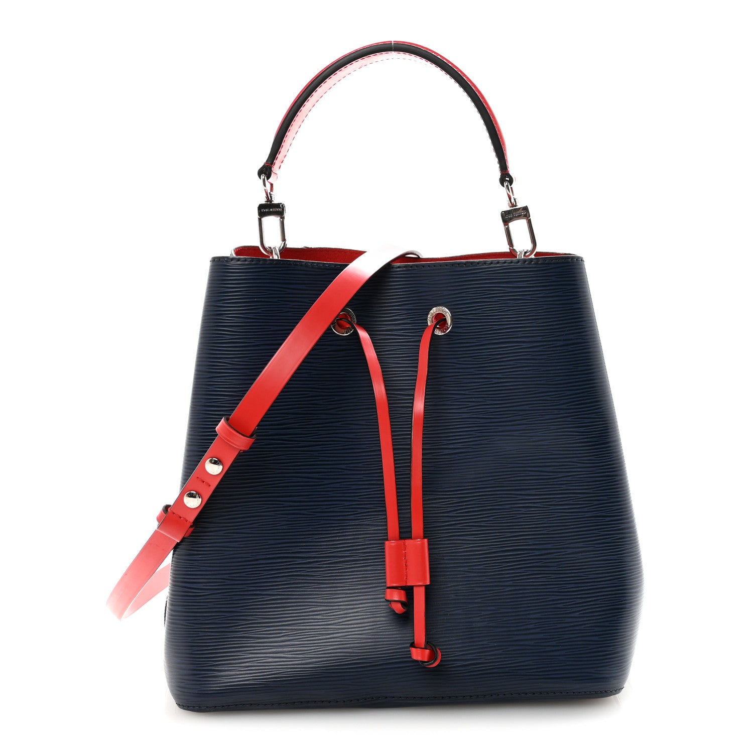 Louis Vuitton Epi Neonoe Indigo Coquelicot 1 of 10