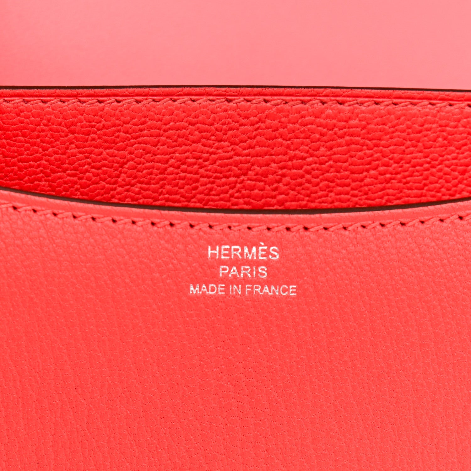 Hermes Chevre Mysore Verso Constance 18 Rose Texas Rose Ete 6 of 10