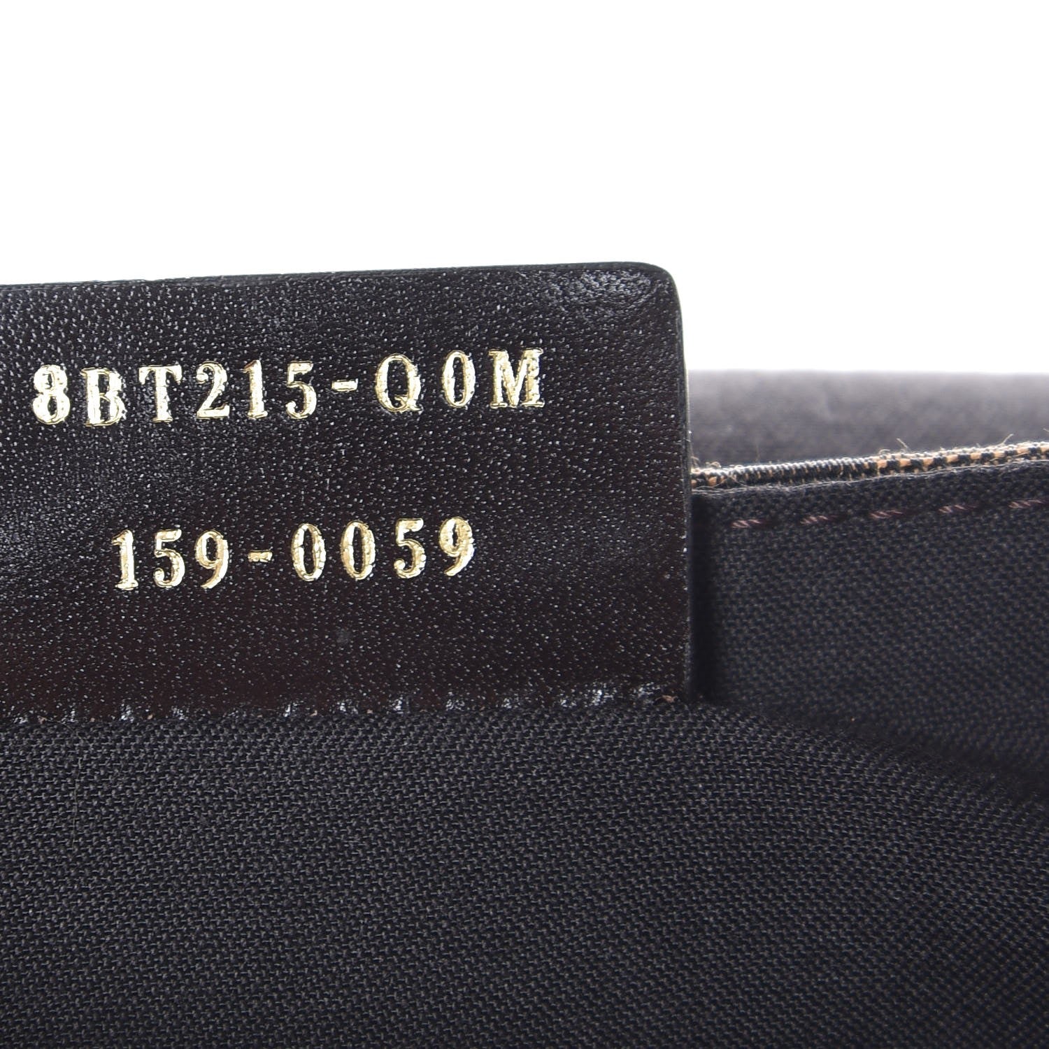Fendi Zucca Vitello Artic Messenger Bag Tobacco Castagna 7 of 7