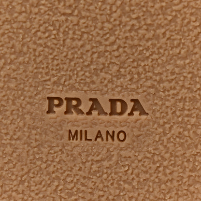 Prada Nappa Logo Cap Toe 20mm Espadrilles 38.5 Black 6 of 7