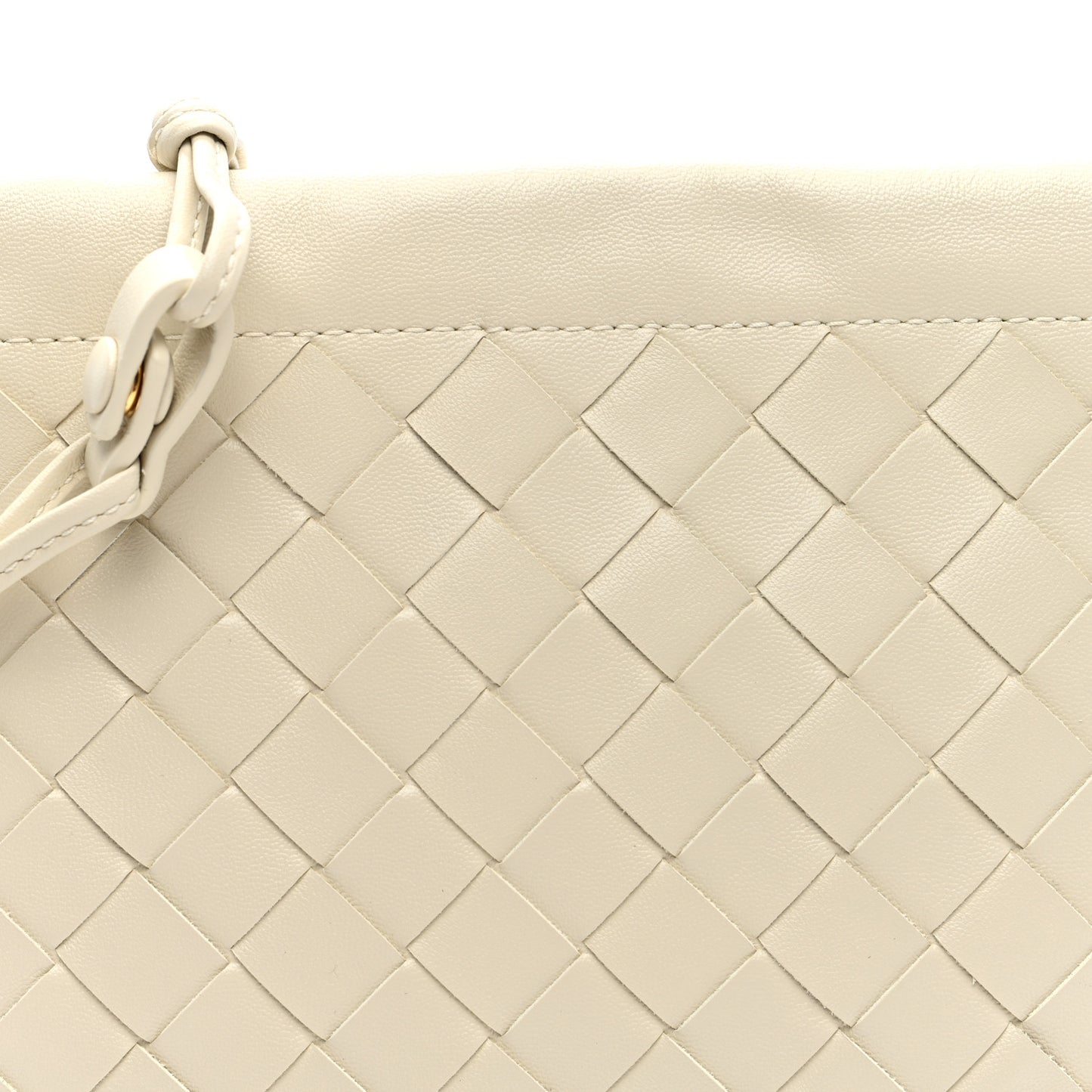 Nappa Intrecciato Small Dustbag Sea Salt