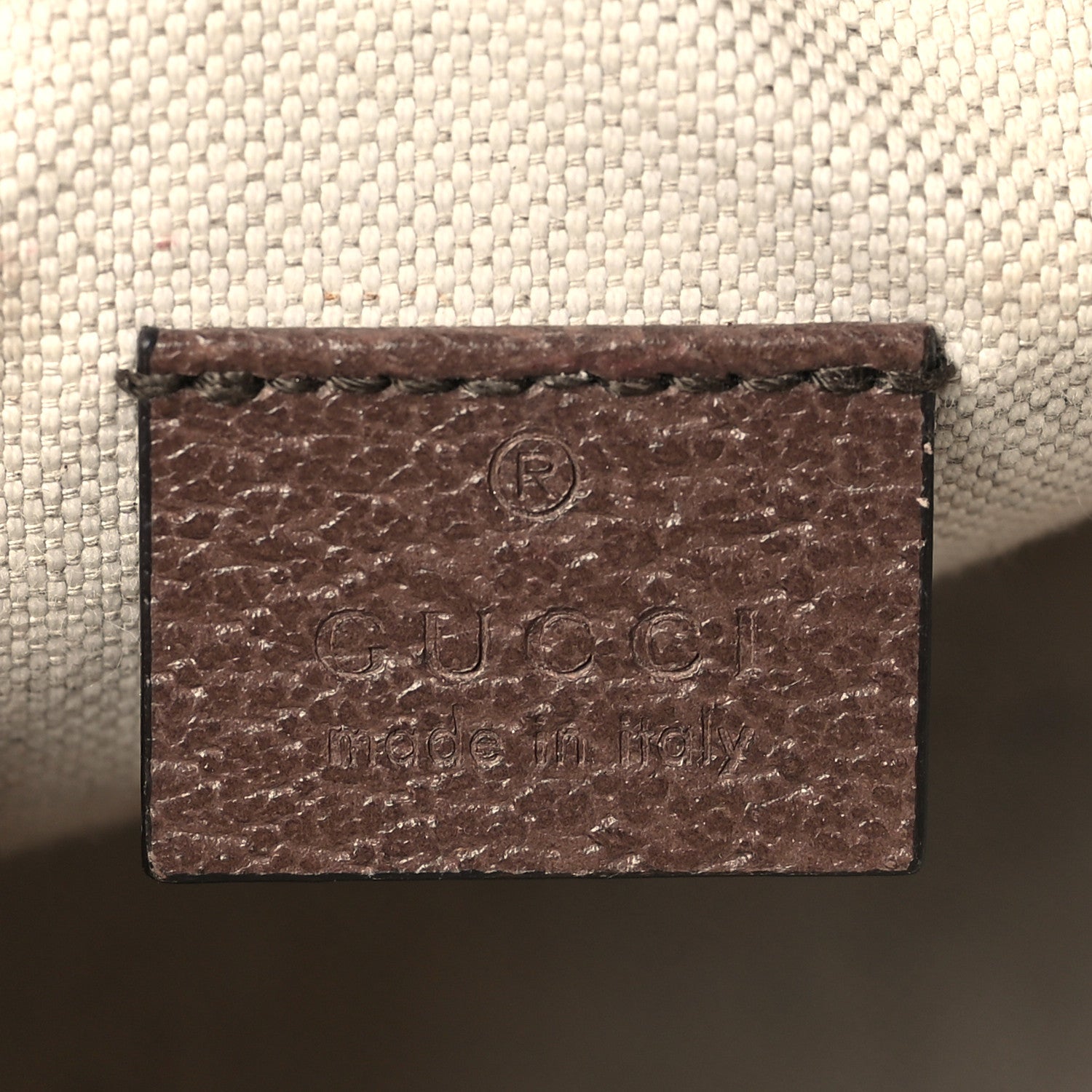 Gucci GG Supreme Monogram Mini Neo Vintage Double Zip Messenger Bag Beige New Acero Crop 6 of 9