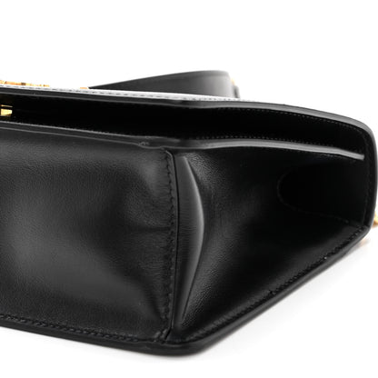 Prada Saffiano Chain Shoulder Bag Black 9 of 9