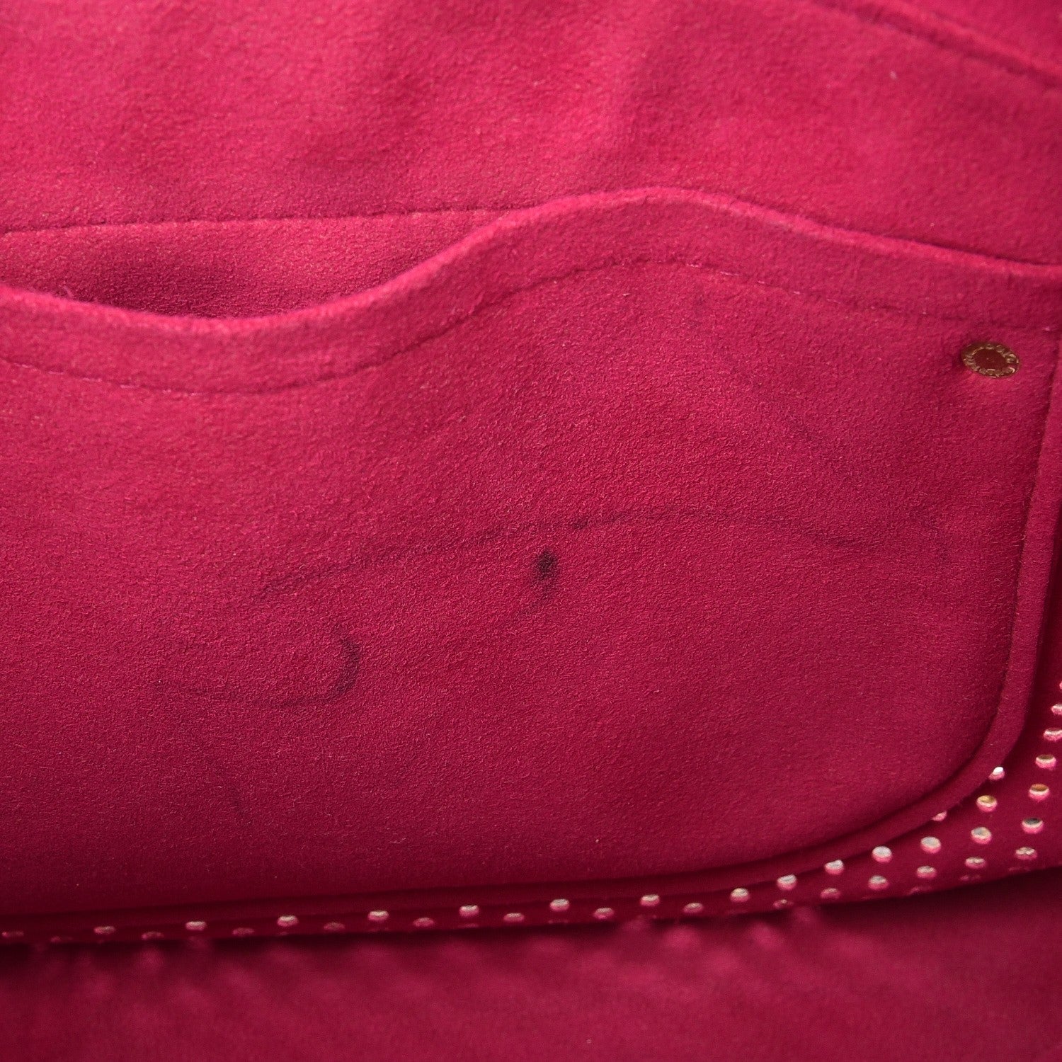 Louis Vuitton Monogram Perforated Musette Fuchsia 7 of 15