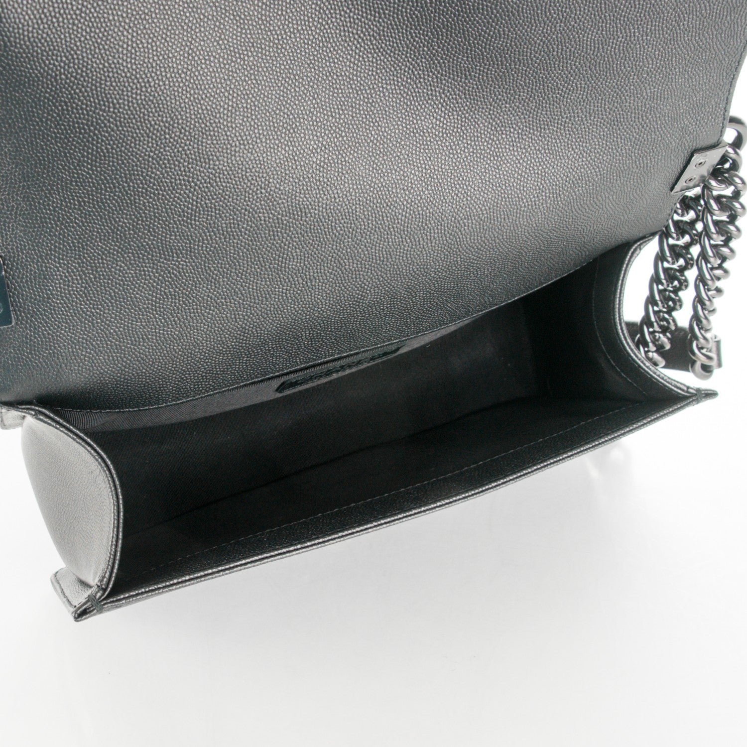 Chanel Caviar Quilted Medium Boy Flap So Black 7 of 9