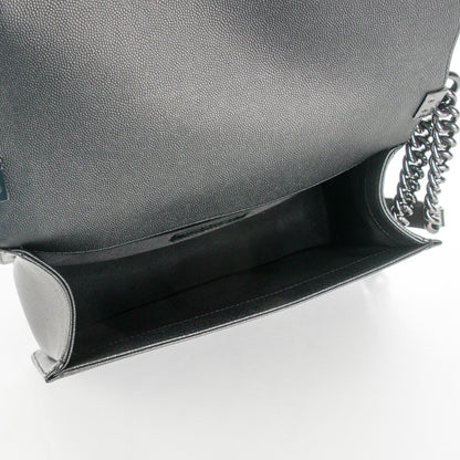 Chanel Caviar Quilted Medium Boy Flap So Black 7 of 9