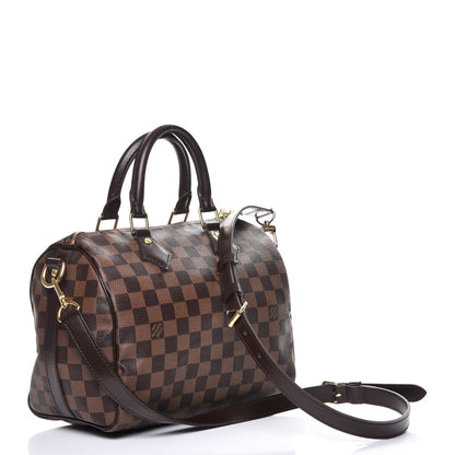 Louis Vuitton Damier Ebene Speedy Bandouliere 25 4 of 10