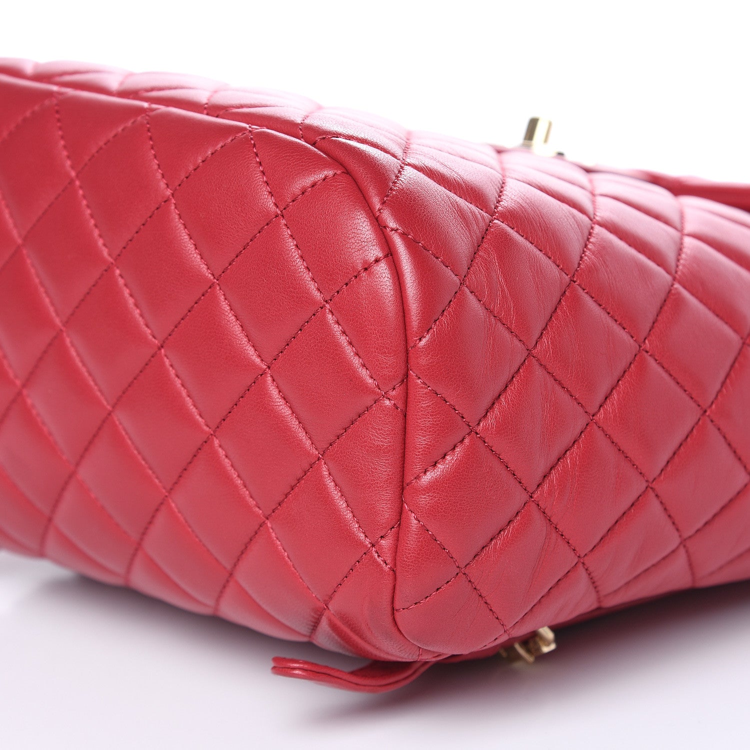 Chanel Lambskin Quilted Small Urban Spirit Backpack Red 9 of 17