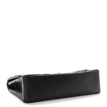Chanel Lambskin Quilted Maxi Single Flap Black 4 of 9