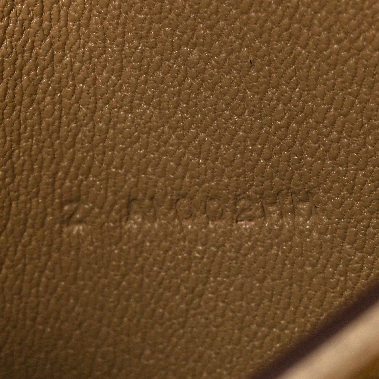 Hermes Shiny Alligator Bearn Compact Wallet Sable 6 of 8