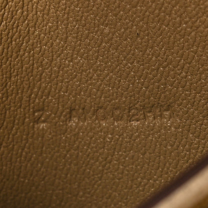 Hermes Shiny Alligator Bearn Compact Wallet Sable 6 of 8