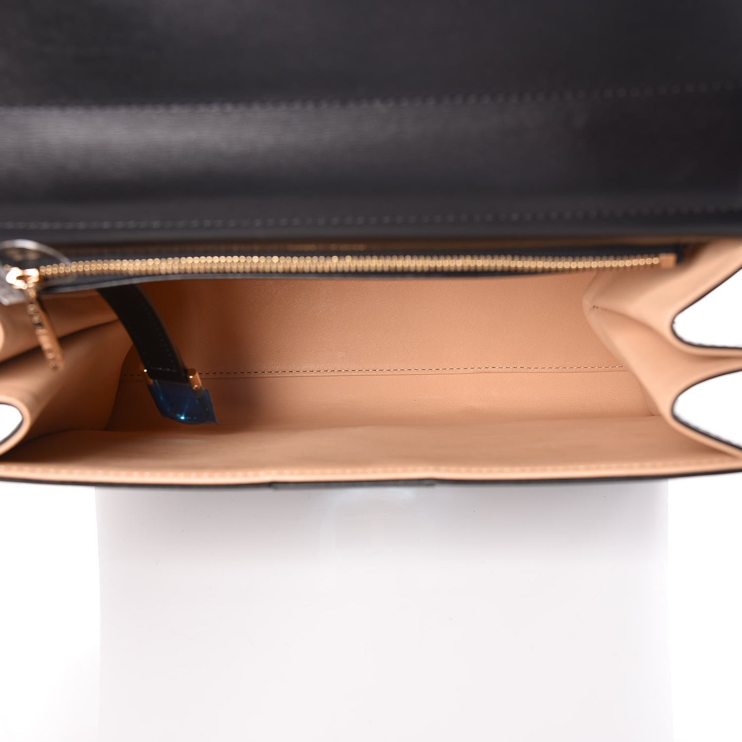 Box Calfskin MM Brillant Satchel Black