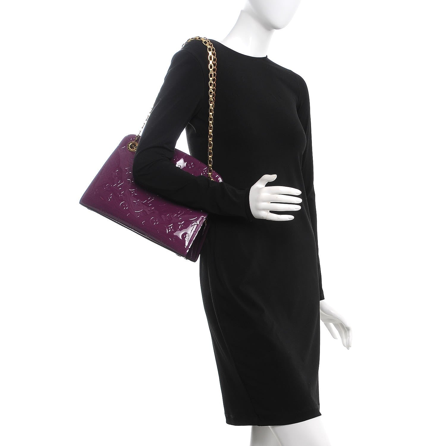 Louis Vuitton Vernis Virginia MM Amethyste 2 of 7