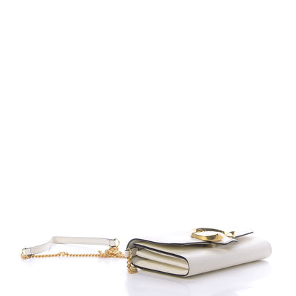 Jimmy Choo Calfskin Mini Madeline Wallet On Chain Latte 4 of 9