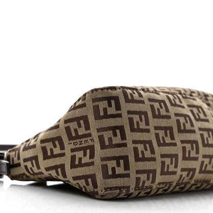 Fendi Zucchino Pochette Dark Brown 6 of 9
