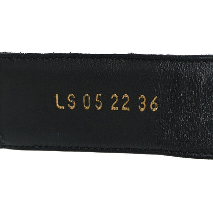 Christian Dior Lambskin Dioract Sandals 36 Black 6 of 9