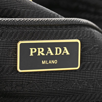Prada Tessuto Nylon Saffiano Tote Black 6 of 10