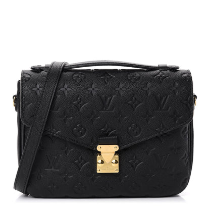 Louis Vuitton Empreinte Pochette Metis Black 1 of 10