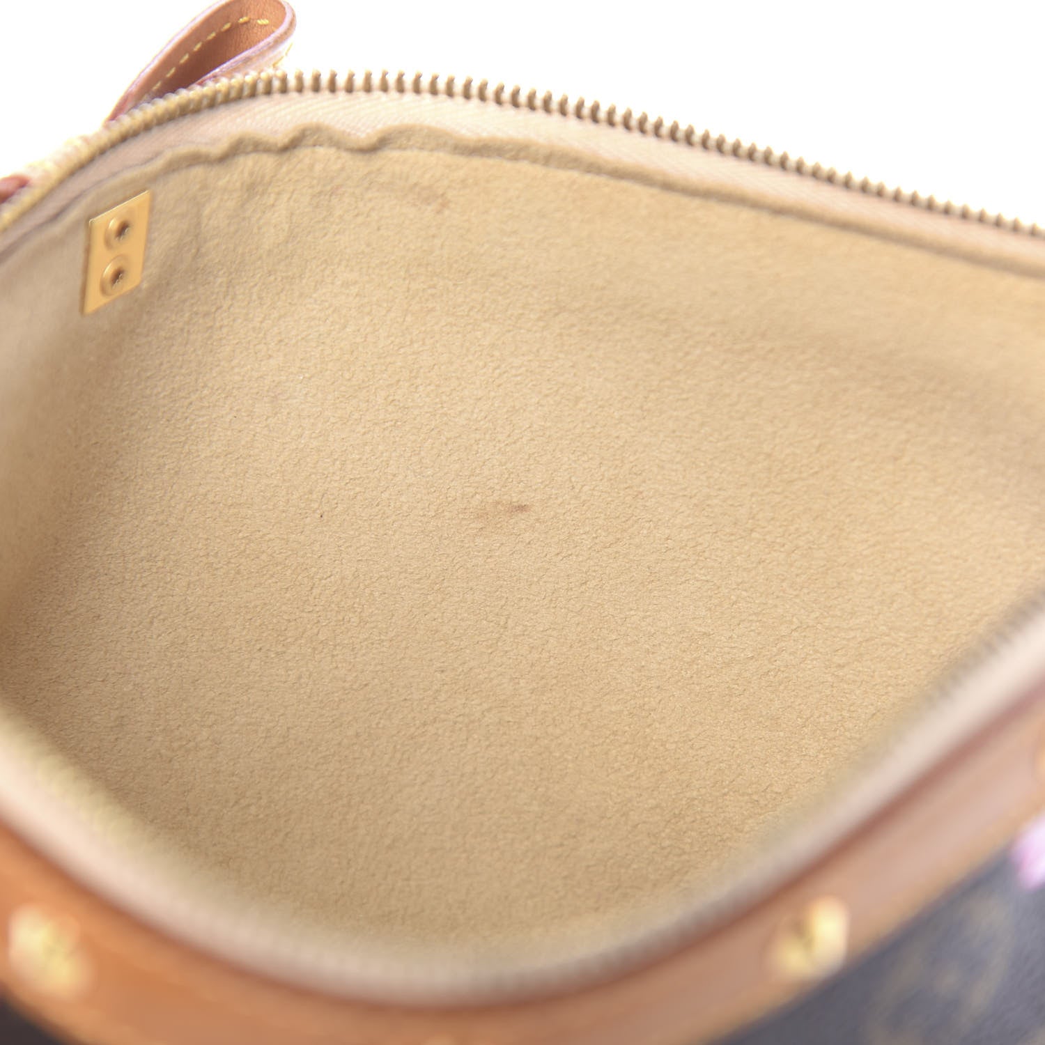 Louis Vuitton Monogram Cherry Blossom Pochette Accessories Brown 13 of 17