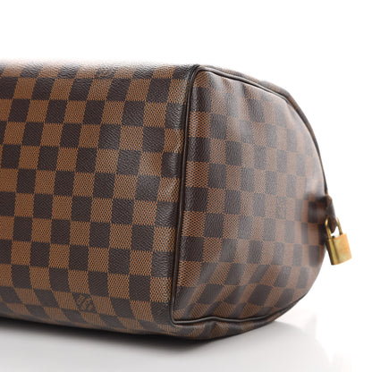 Louis Vuitton Damier Ebene Speedy 30 10 of 14