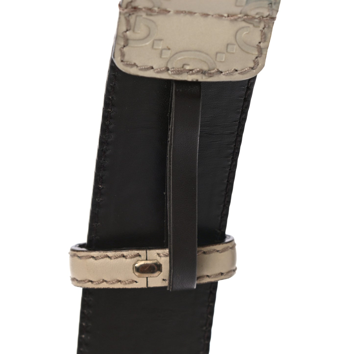 Guccissima Interlocking G 40mm Belt 80 32 Off White