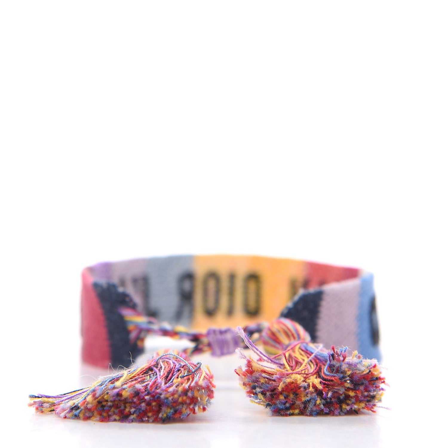 Christian Dior Woven Cotton J'Adior Friendship Bracelet 3 of 3