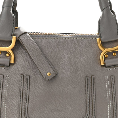 Chloe Calfskin Medium Marcie Satchel Cashmere Grey 8 of 10